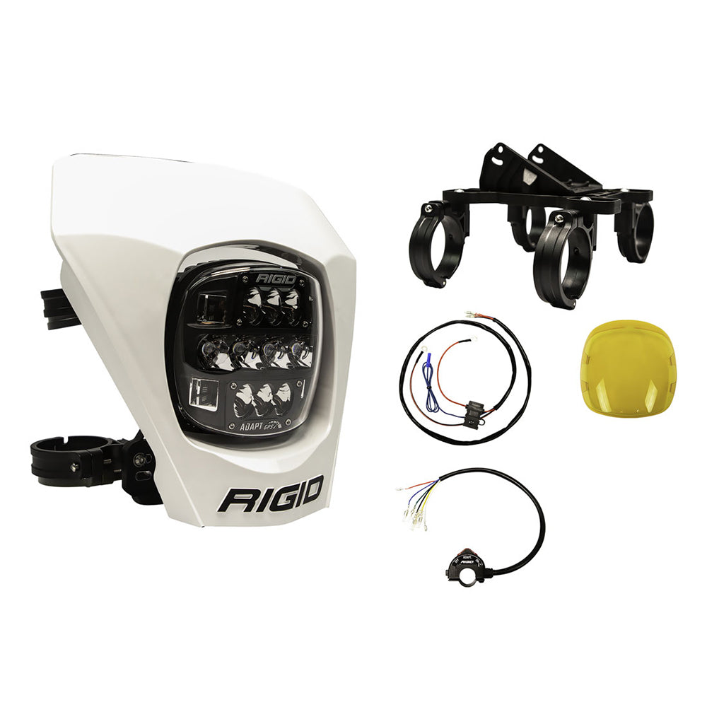 RIGID Industries Adapt XE Extreme Enduro LED Moto Kit - White OutdoorUp