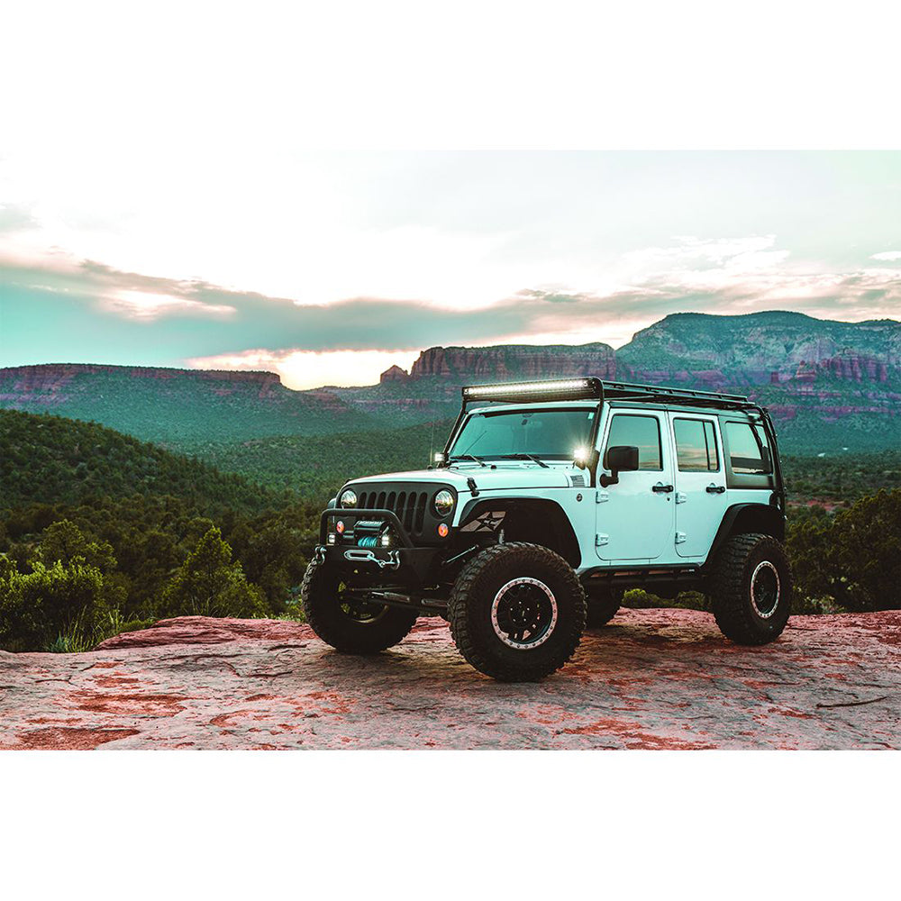 RIGID Industries D-SS Series PRO Spot Surface Mount - Pair - Black OutdoorUp