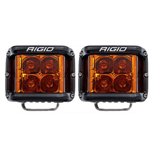 RIGID Industries D-SS Spot w/Amber Pro Lens - Pair OutdoorUp