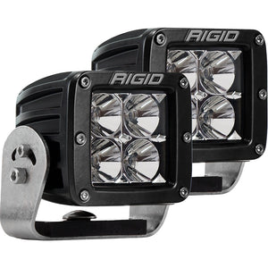 RIGID Industries D-Series PRO - Flood LED - Pair - Black OutdoorUp