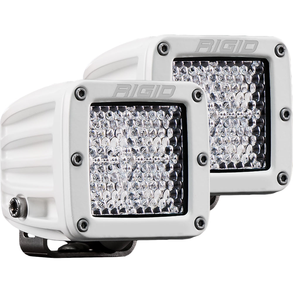 RIGID Industries D-Series PRO Hybrid-Diffused LED - Pair - White OutdoorUp