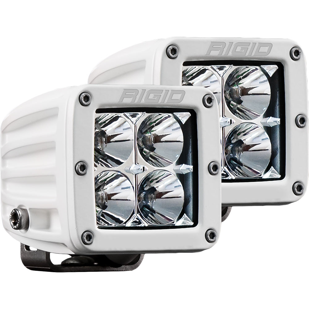 RIGID Industries D-Series PRO Hybrid-Flood LED - Pair - White OutdoorUp