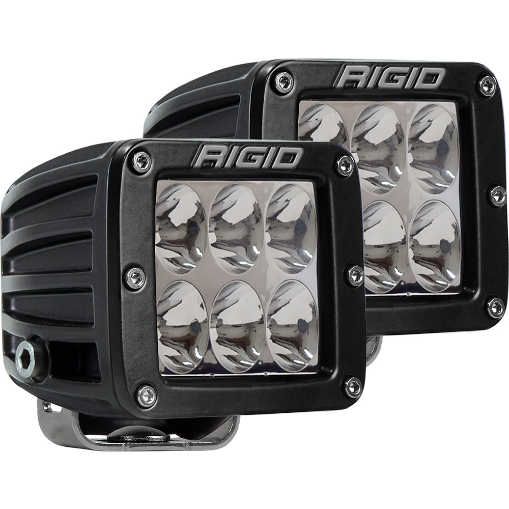 RIGID Industries D-Series PRO Specter-Driving LED - Pair - Black OutdoorUp