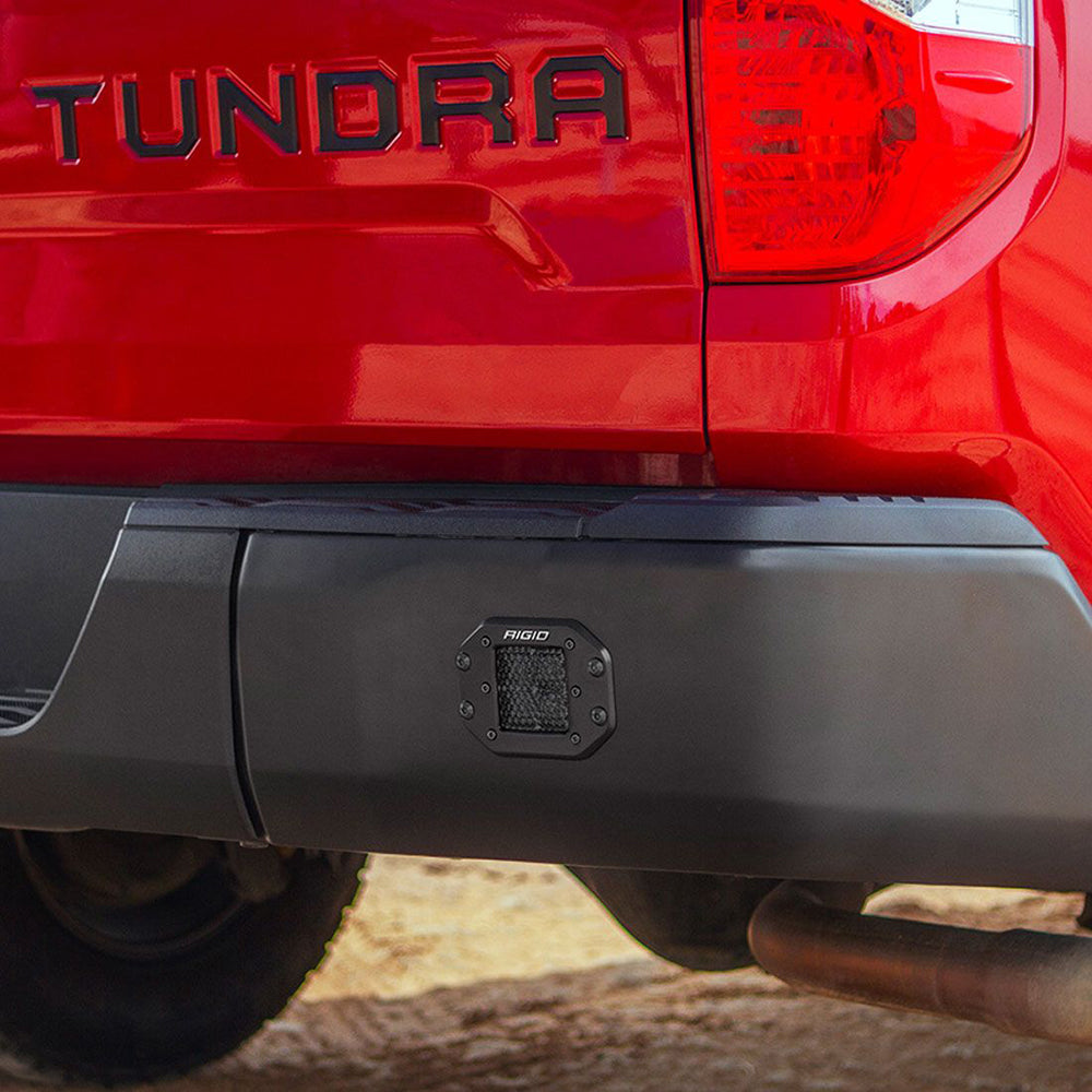 RIGID Industries D-Series Pro Spot Diffused Midnight Surface Mount - Pair OutdoorUp