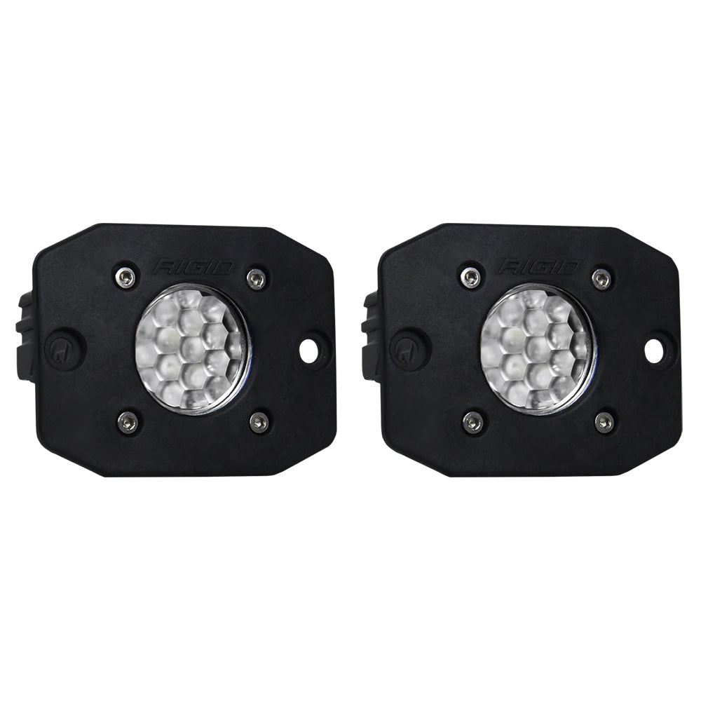 RIGID Industries Ignite Flush Mount Flood - Black OutdoorUp