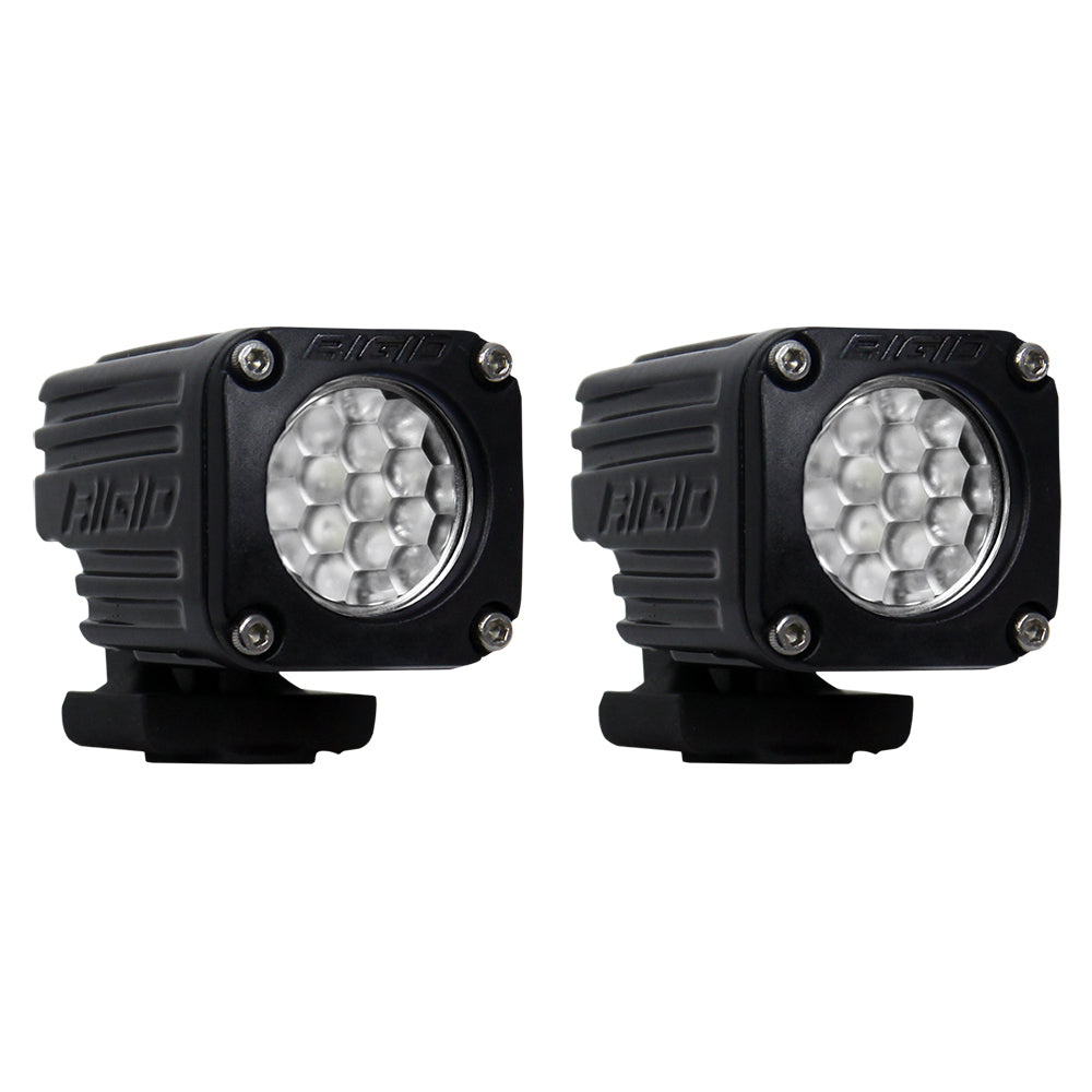 RIGID Industries Ignite Surface Mount Diffused - Pair - Black OutdoorUp