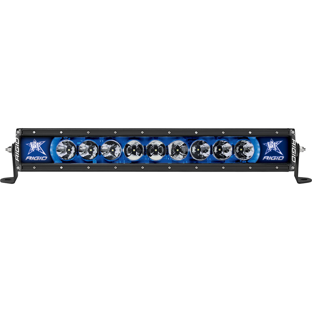 RIGID Industries Radiance+ 20" Blue Backlight Black Housing OutdoorUp
