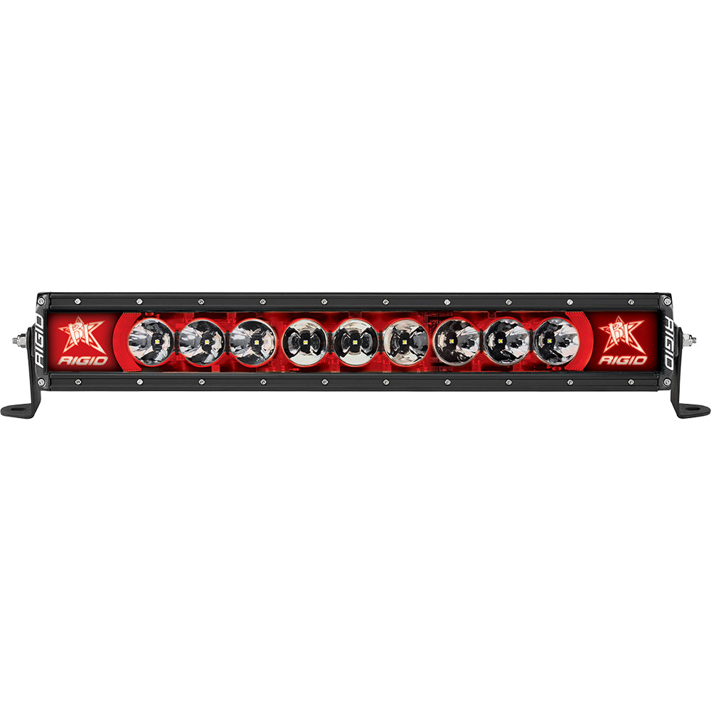 RIGID Industries Radiance+ 20" Red Backlight Black Housing OutdoorUp