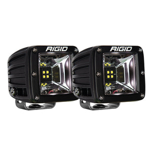 RIGID Industries Radiance Scene Lights - Surface Mount Pair - Black w/White LED Backlight OutdoorUp