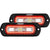 RIGID Industries SR-L Series Flush Mount Spreader Light - Black Housing - Red Halo OutdoorUp