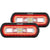 RIGID Industries SR-L Series Surface Mount Spreader Light - Black Housing - Red Halo OutdoorUp