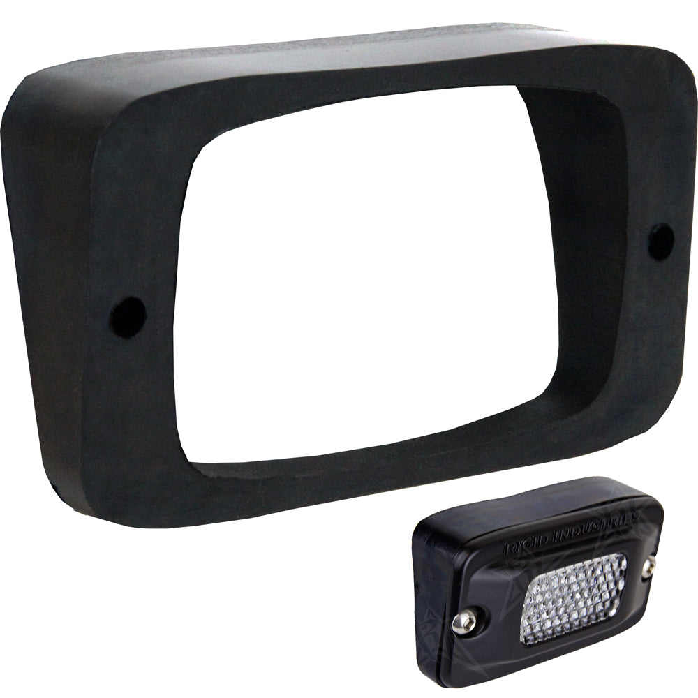 RIGID Industries SR-M Series Angled Flush Mount - Up/Down OutdoorUp