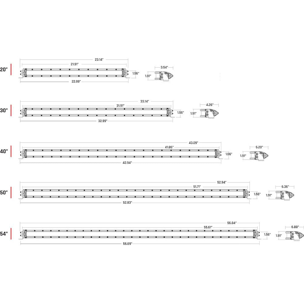 RIGID RDS-SR Series Pro 50" Spot Curved - White OutdoorUp