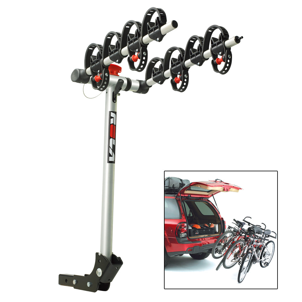 ROLA Bike Carrier - TX w/Tilt & Security - Hitch Mount - 4-Bike OutdoorUp