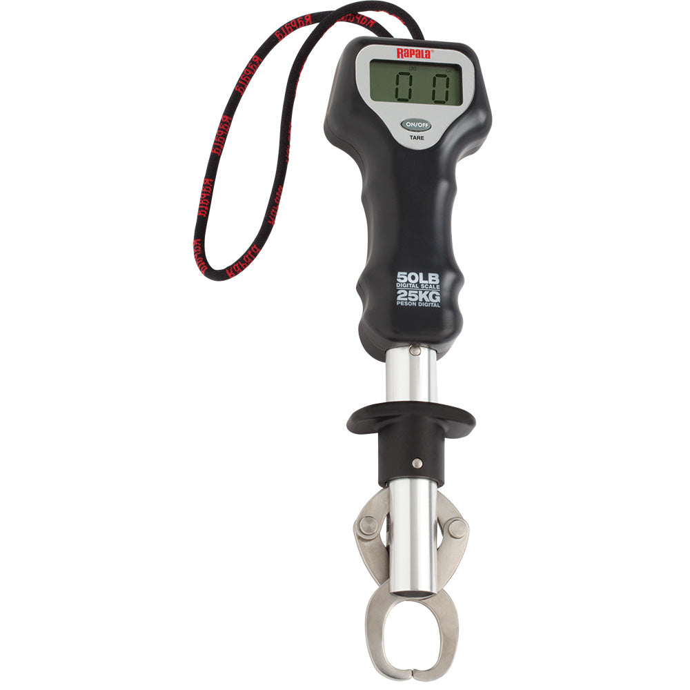 Rapala 50lb Digital Fish Gripper Scale OutdoorUp