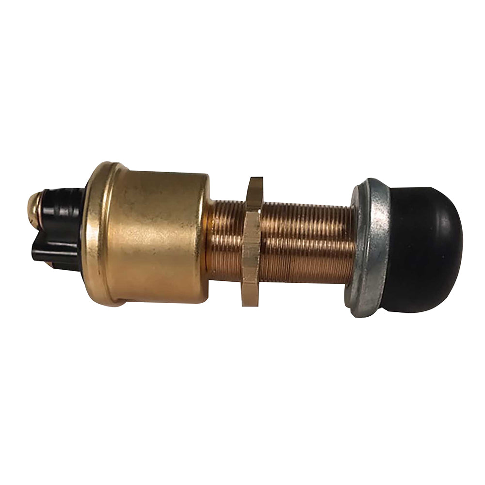 Raritan Heavy-Duty Push Button Switch - Brass OutdoorUp