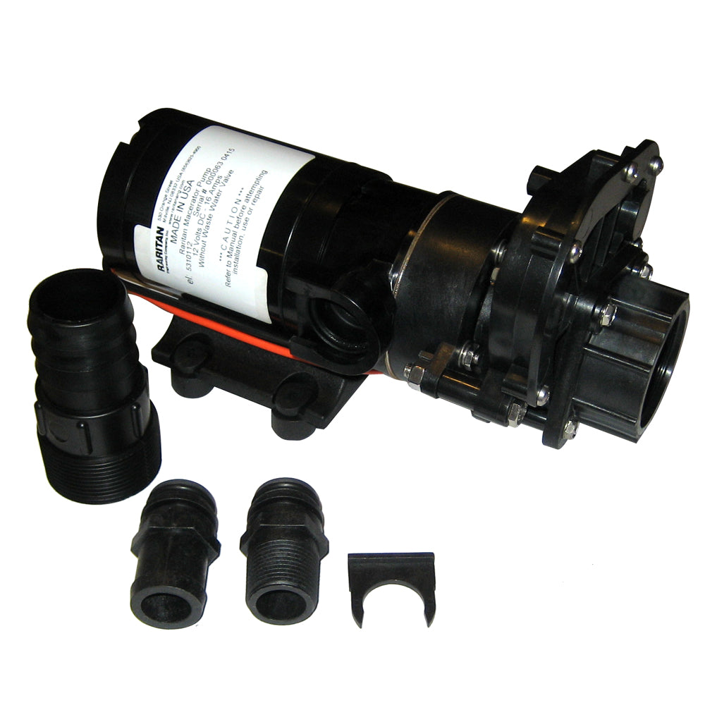 Raritan Macerator Pump - 12v w/Waste Valve OutdoorUp