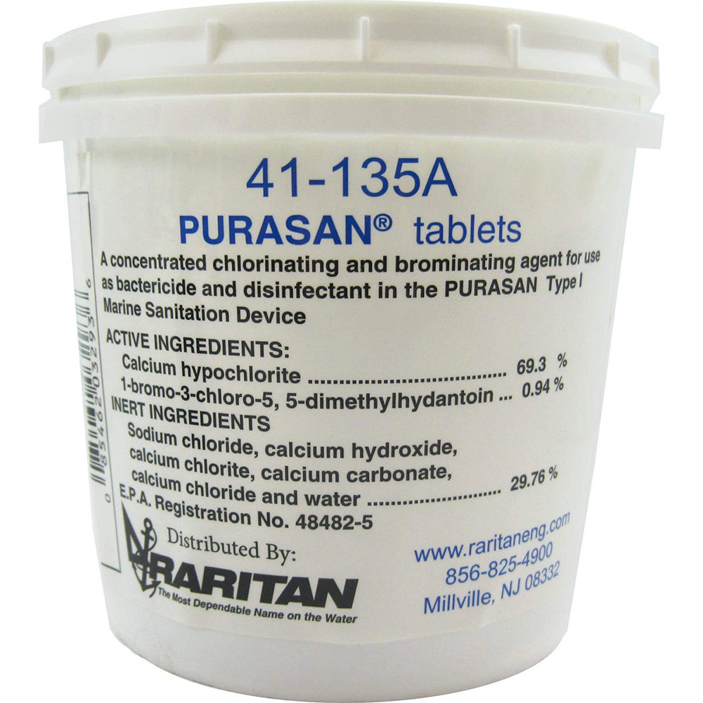 Raritan PURASAN EX Refill Tablets *1 Tub of 6 Tablets OutdoorUp