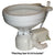 Raritan Sea Era Toilet - Household Style - Freshwater Solenoid - Straight  90 Discharge - Smart Toilet Control - 12v OutdoorUp