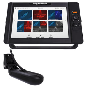 Raymarine Element 12 HV Combo w/HV-100 Transducer  Nav+ US  Canada Chart OutdoorUp