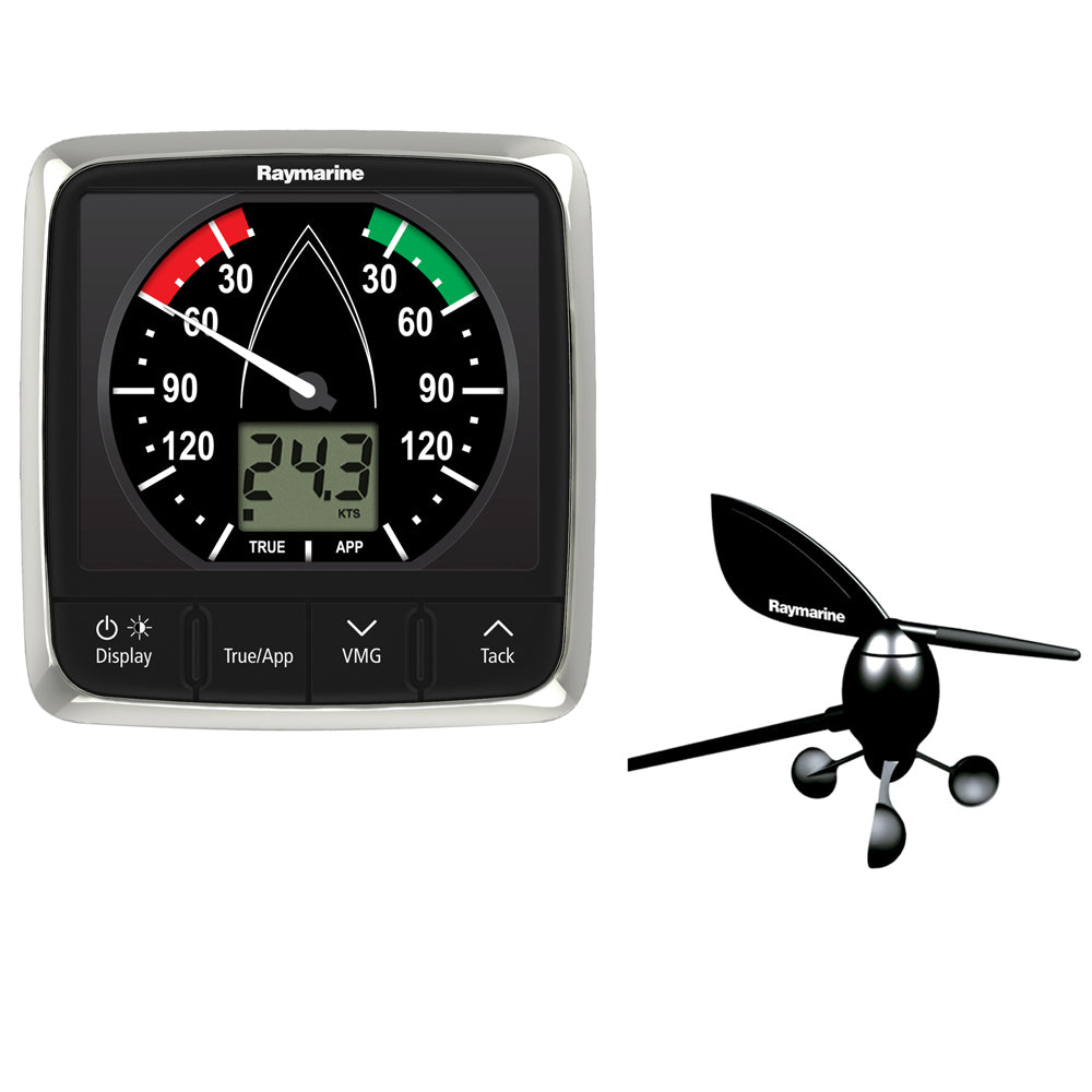 Raymarine i60 Wind Display System w/Masthead Wind Vane Transducer OutdoorUp