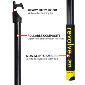 Revolve Rollable Boat Hook - 75" OutdoorUp