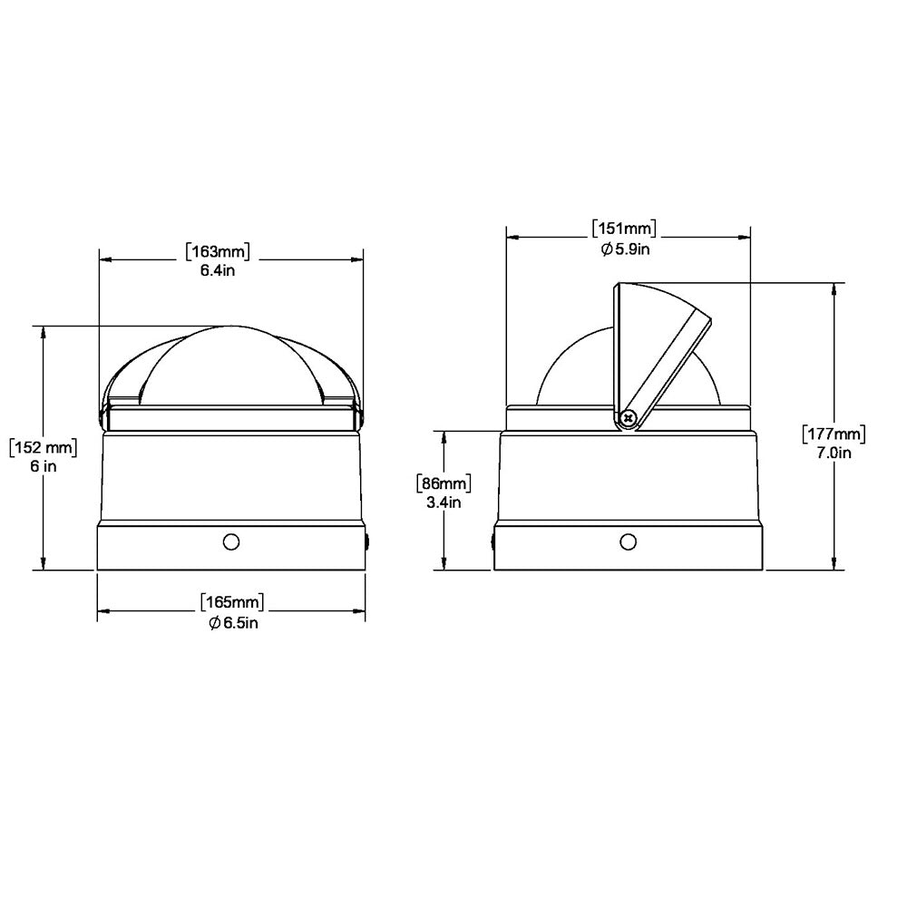 Ritchie DNB-200 Navigator Compass - Binnacle Mount - Black OutdoorUp