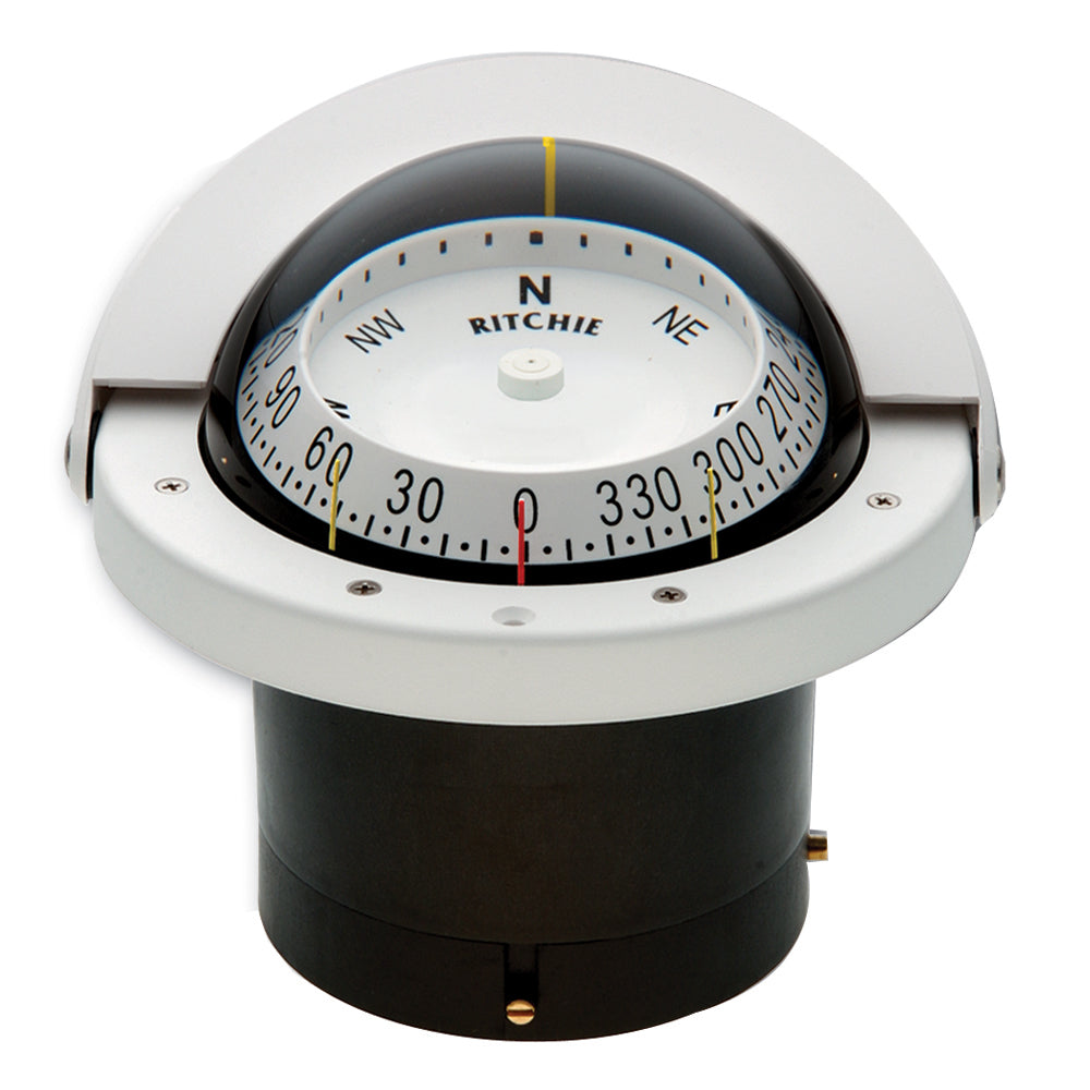 Ritchie FNW-203 Navigator Compass - Flush Mount - White OutdoorUp