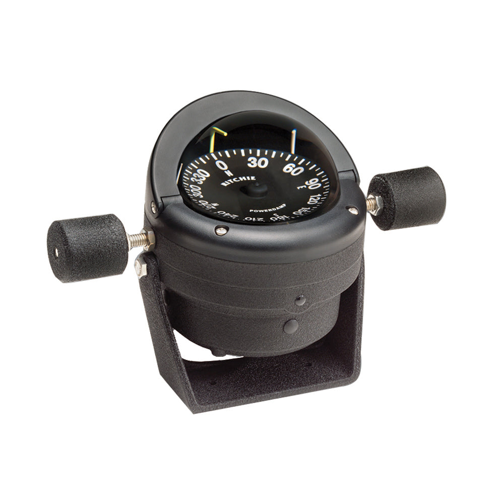 Ritchie HB-845 Helmsman Steel Boat Compass - Bracket Mount - Black OutdoorUp