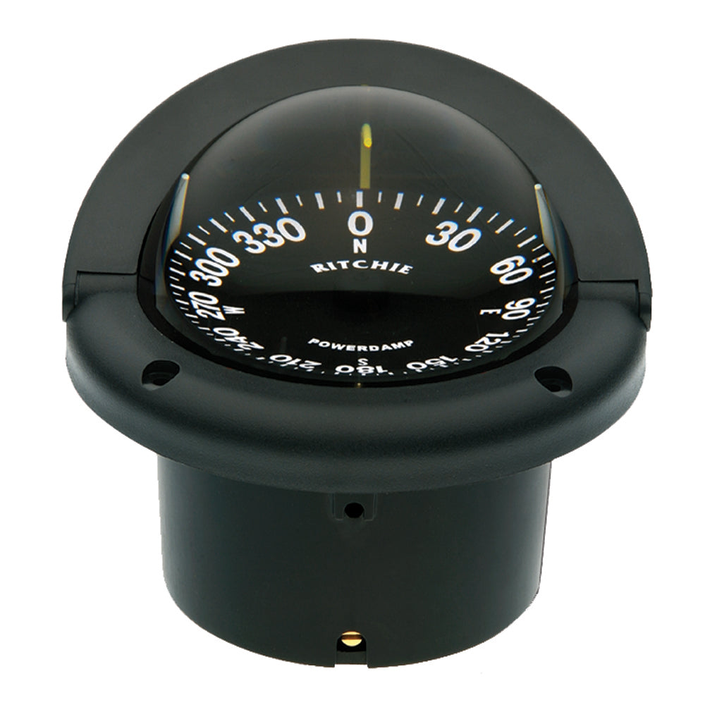 Ritchie HF-742 Helmsman Compass - Flush Mount - Black OutdoorUp