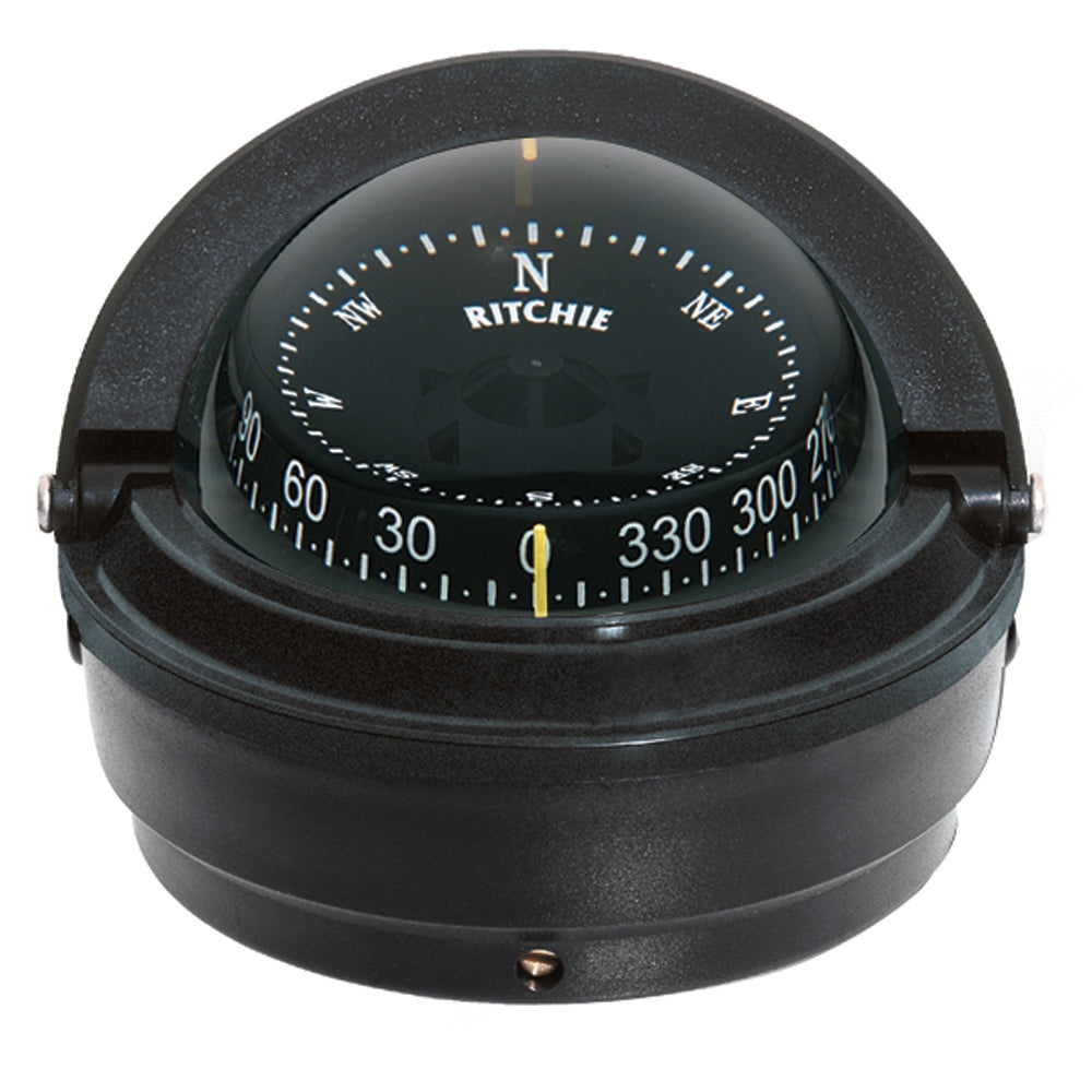 Ritchie S-87 Voyager Compass - Surface Mount - Black OutdoorUp