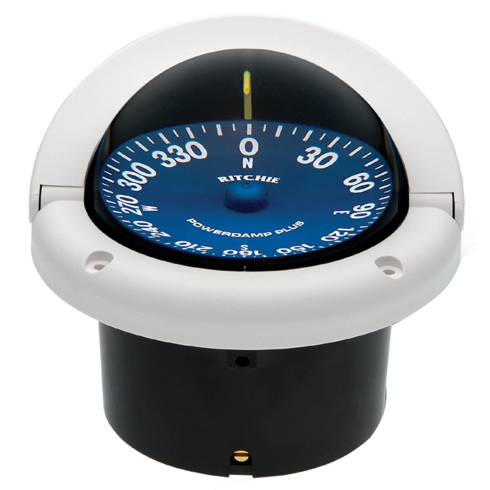 Ritchie SS-1002W SuperSport Compass - Flush Mount - White OutdoorUp