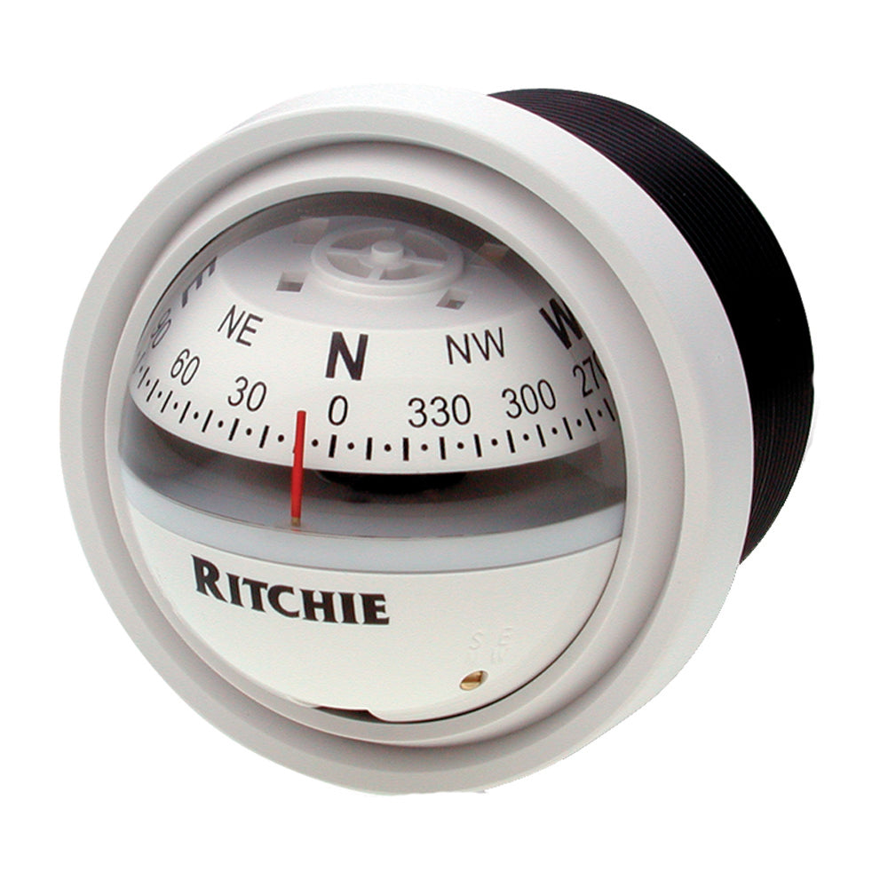 Ritchie V-57W.2 Explorer Compass - Dash Mount - White OutdoorUp