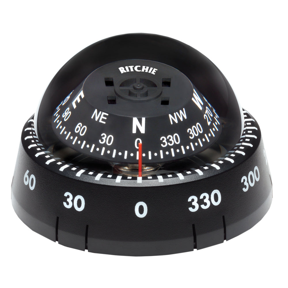 Ritchie XP-99 Kayaker Compass - Surface Mount - Black OutdoorUp