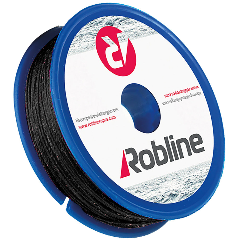Robline Waxed Whipping Twine - 0.8mm x 40M - Black OutdoorUp