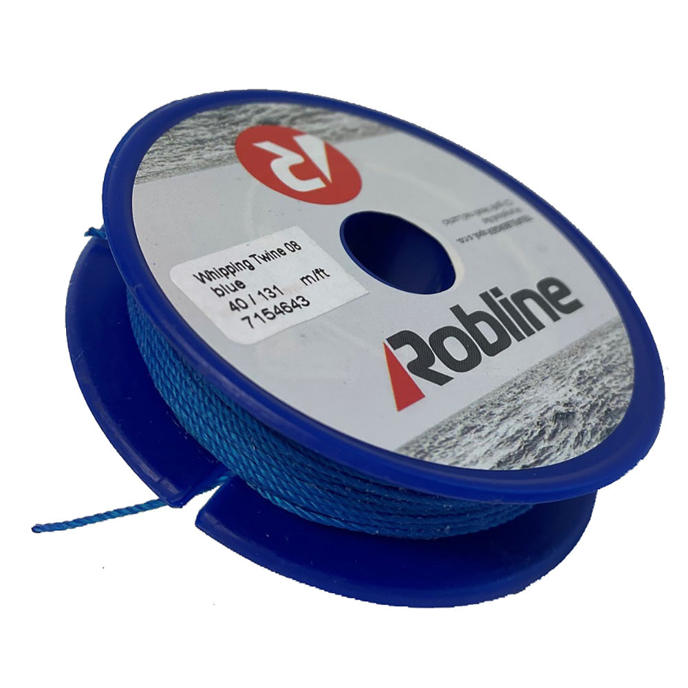 Robline Waxed Whipping Twine - 0.8mm x 40M - Blue OutdoorUp