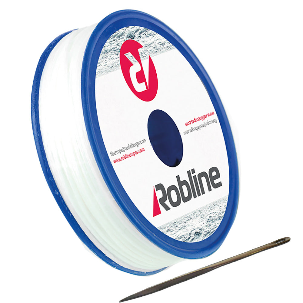 Robline Waxed Whipping Twine Kit - 0.8mm x 40M - White OutdoorUp