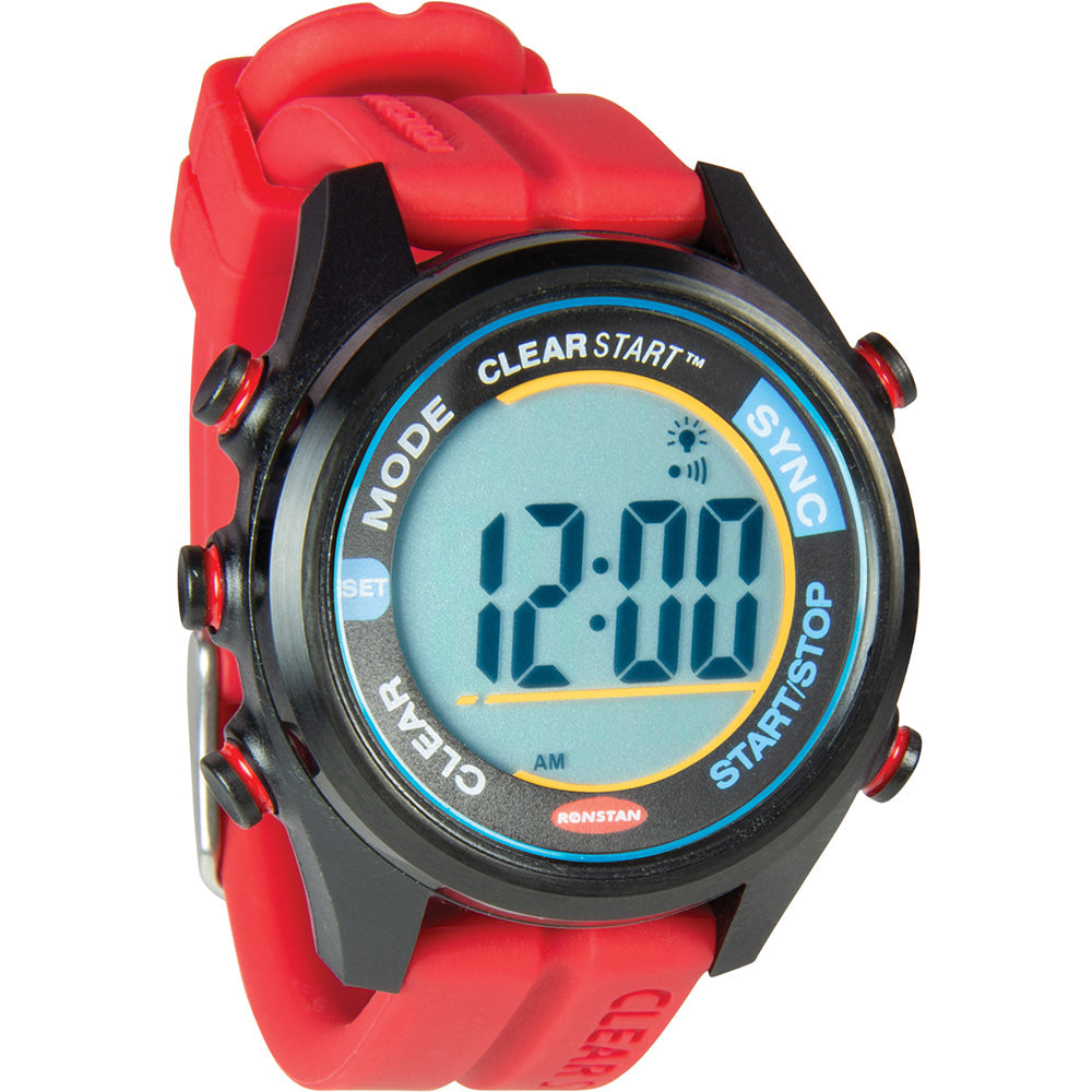 Ronstan ClearStart 40mm Sailing Watch- Red OutdoorUp