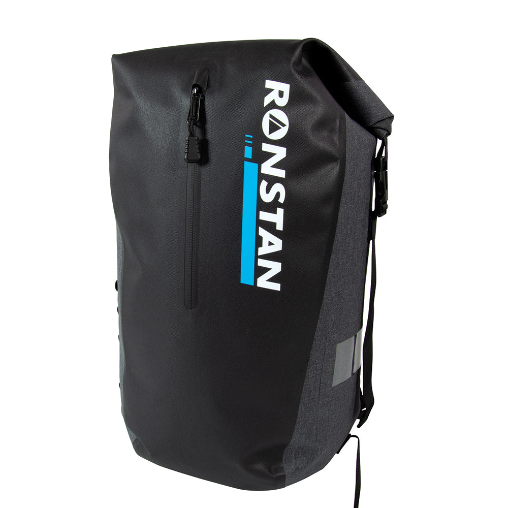 Ronstan Dry Roll Top - 30L Bag - Black  Grey OutdoorUp