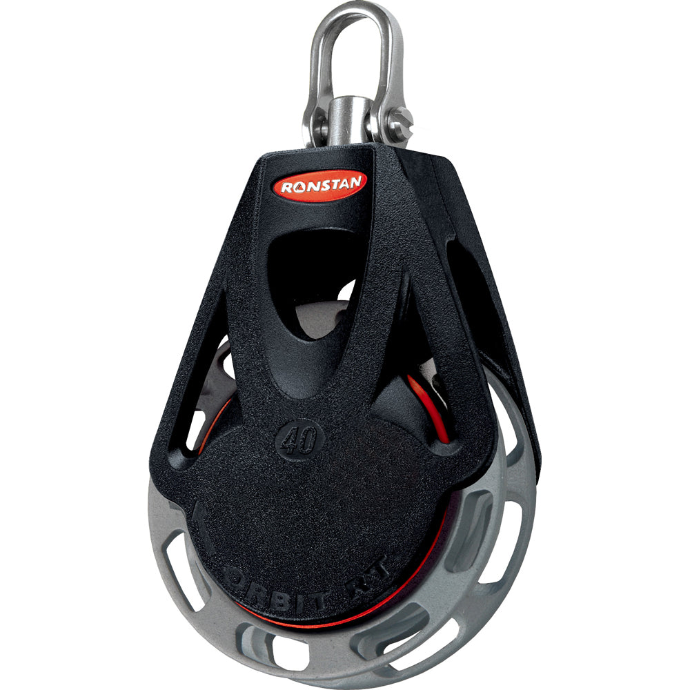 Ronstan Series 40 Ratchet Orbit Block - Single - Auto - Swivel Shackle Head OutdoorUp