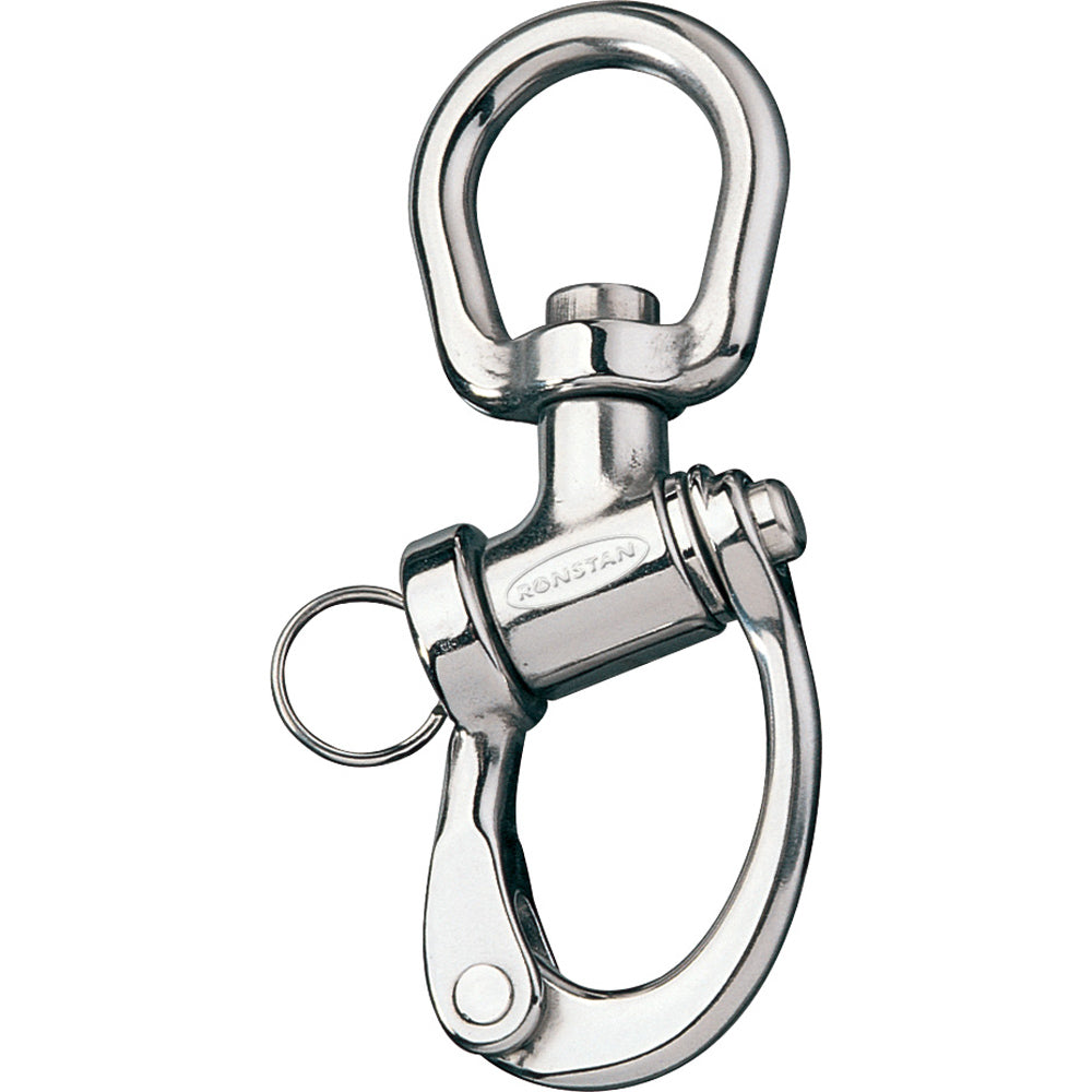 Ronstan Trunnion Snap Shackle - Large Swivel Bail - 122mm (4-3/4") Length OutdoorUp