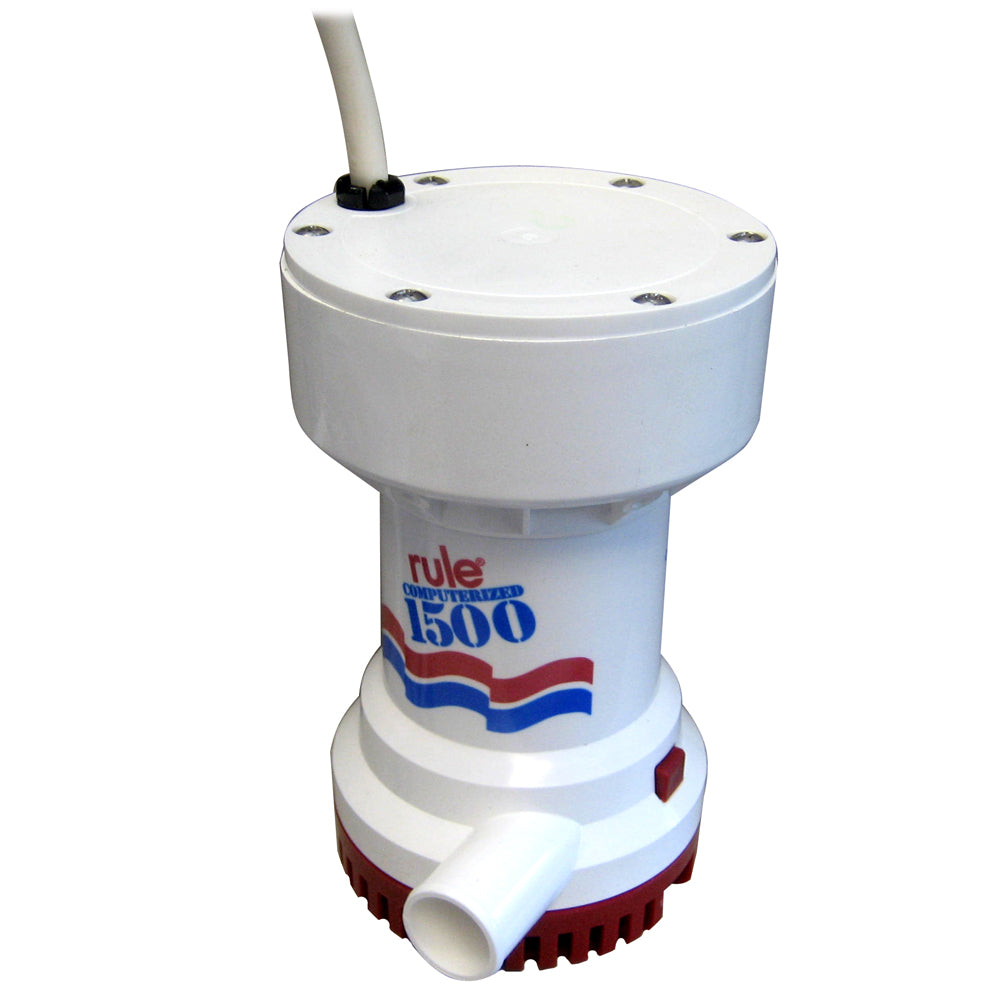 Rule 1500 G.P.H. Automatic Bilge Pump OutdoorUp