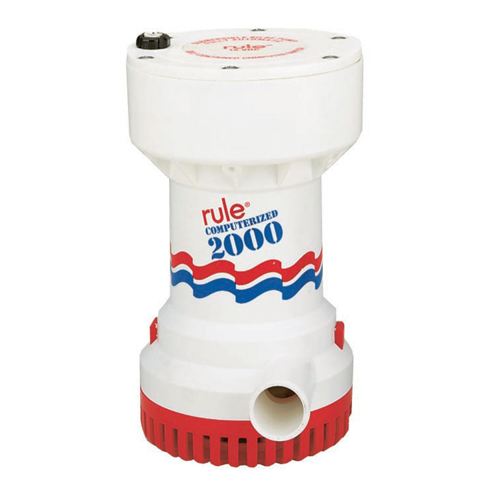 Rule 2000 G.P.H. Automatic Bilge Pump OutdoorUp