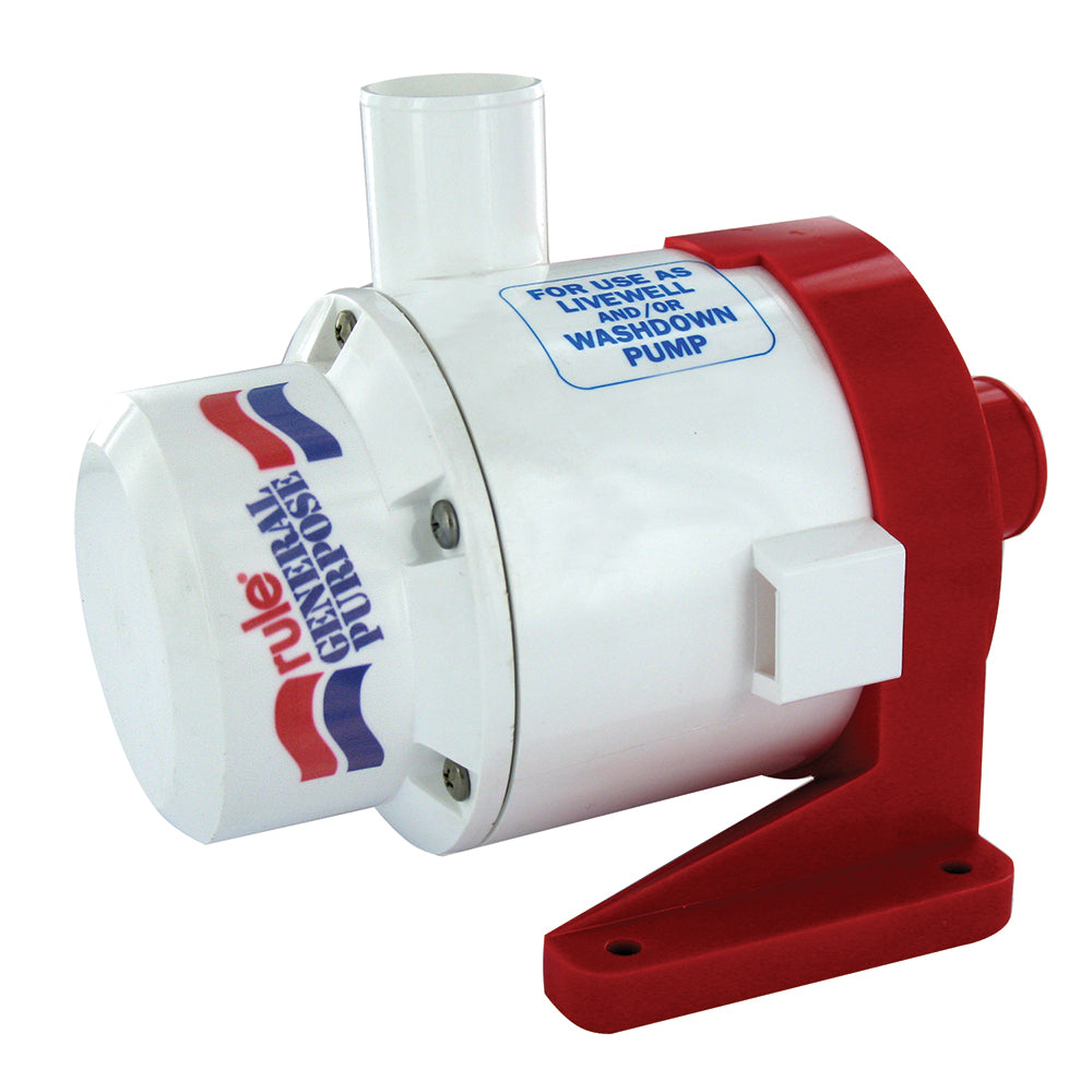 Rule 3700 GPH General Purpose End Suction Centrifugal Pump - 24V OutdoorUp