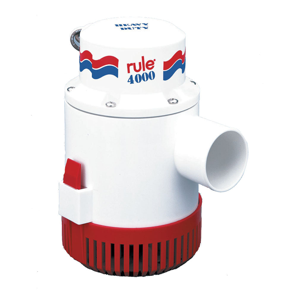 Rule 4000 Non-Automatic Bilge Pump - 12V OutdoorUp