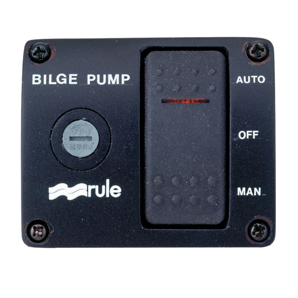 Rule Deluxe 3-Way Lighted Rocker Panel Switch OutdoorUp