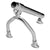 Rupp Adjustable Center Rigger Base - Silver OutdoorUp