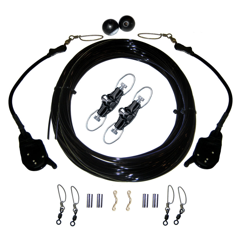 Rupp Single Rigging Kit W/Lok-Ups & Nok-Outs - 160' Black Mono OutdoorUp