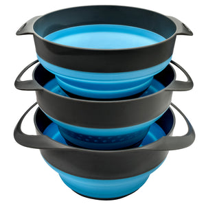 S.O.L. Survive Outdoors Longer Flat Pack Bowls  Strainer Set OutdoorUp