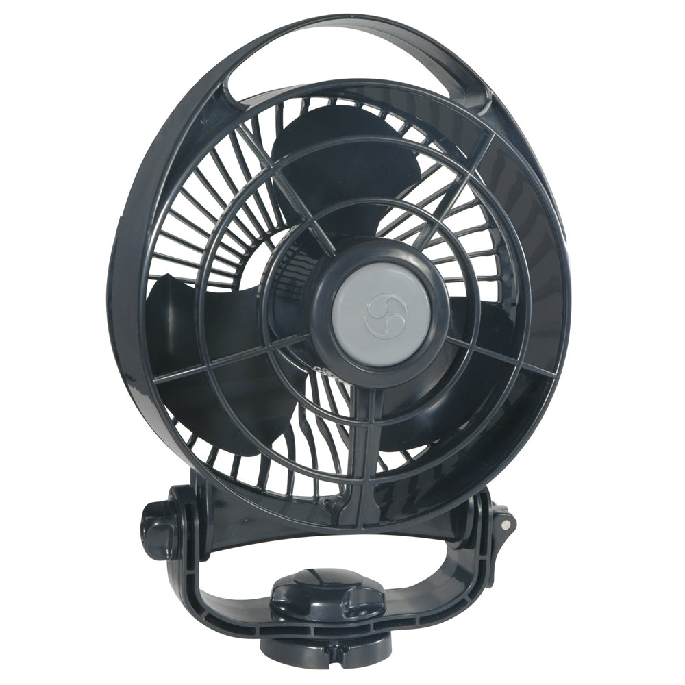 SEEKR by Caframo Bora 748 12V 3-Speed 6" Marine Fan - Black OutdoorUp